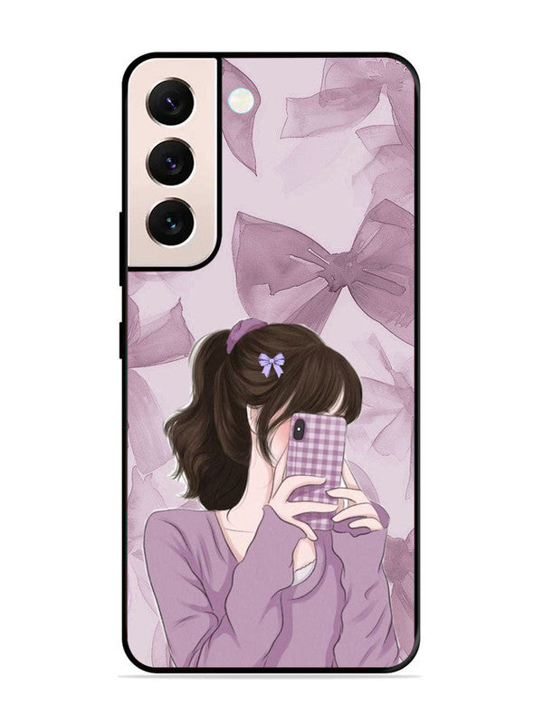Samsung Galaxy S21 FE 5G Pinky Girl taking selfie