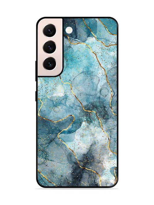 SAMSUNG GALAXY S21 FE 5G Oceanic Golden Strip Marble