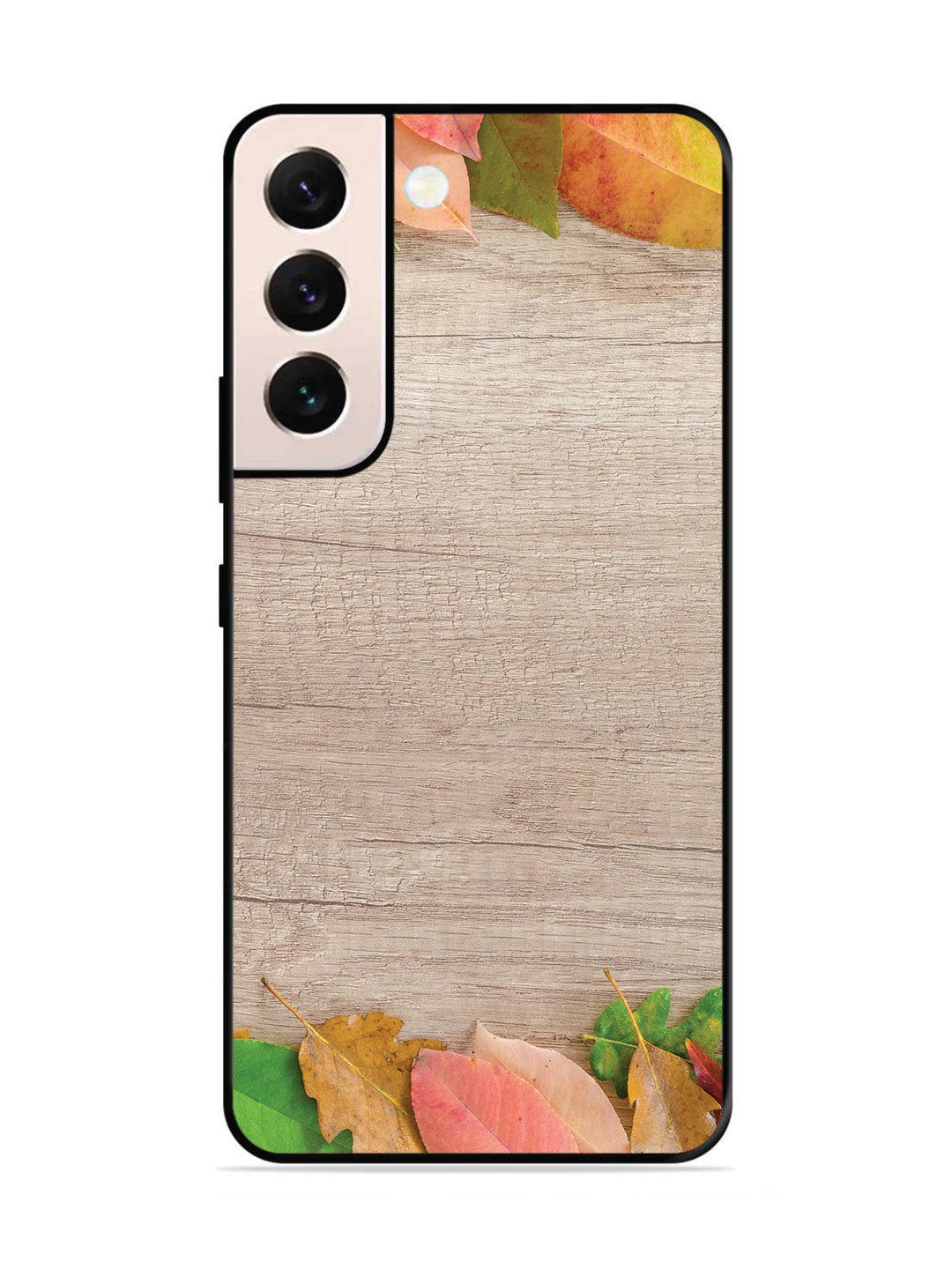 SAMSUNG GALAXY S21 FE 5G Autumn Leafs On Wooden Table