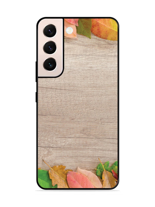 SAMSUNG GALAXY S21 FE 5G Autumn Leafs On Wooden Table
