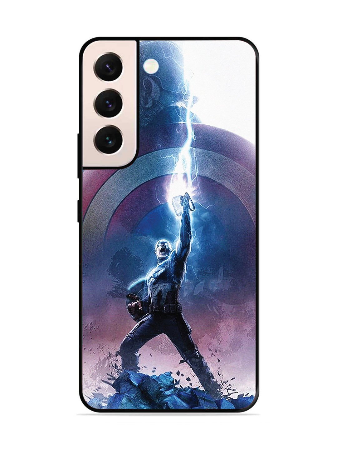 SAMSUNG GALAXY S21 FE 5G captain-america-thor-hammer-lightning