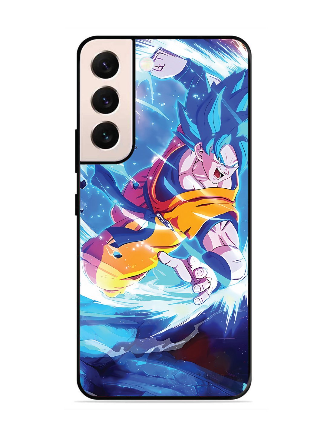 SAMSUNG GALAXY S21 FE 5G goku-blue-dragon-ball
