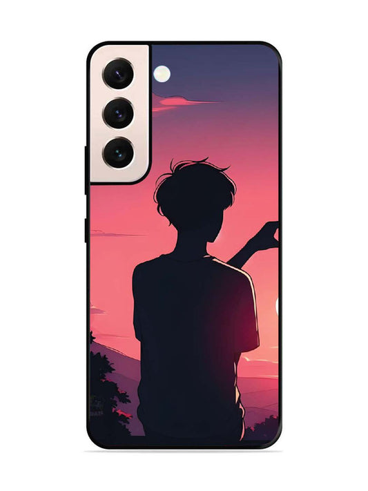 Samsung Galaxy S21 Plus Love Heart with Hand Boy