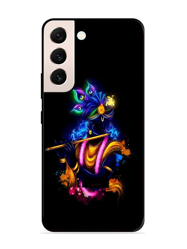 Samsung Galaxy S21 Plus | 2D Metal | Krishna Playing Flute | SM-S21Pl-460