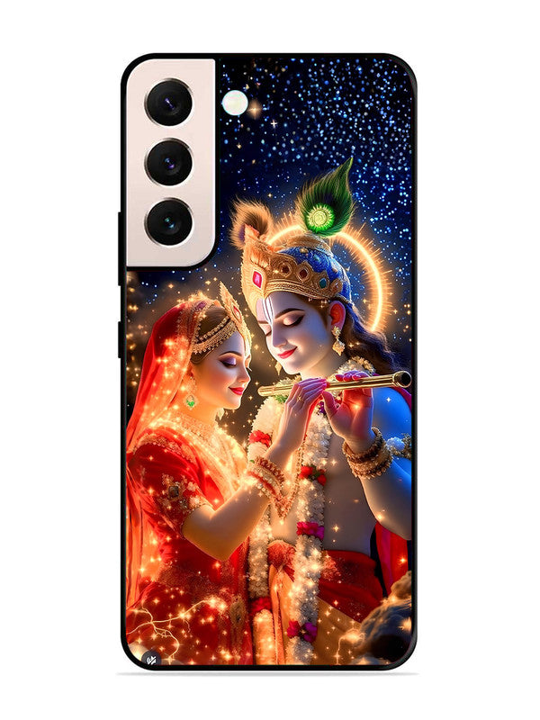 Samsung Galaxy S21 Plus | 2D Metal | Radha Krishna posing with flute | SM-S21Pl-462