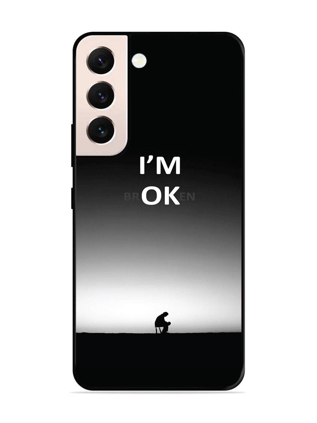 SAMSUNG GALAXY S21 Plus I'm Broken A man on Chair Alone
