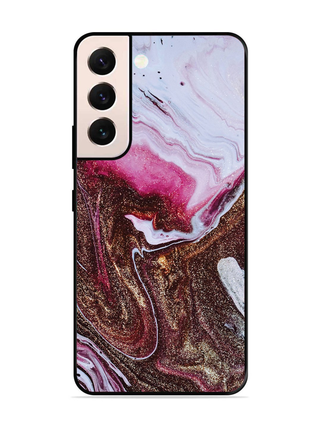 SAMSUNG GALAXY S21 Plus Elegant Rose & Gold Marble