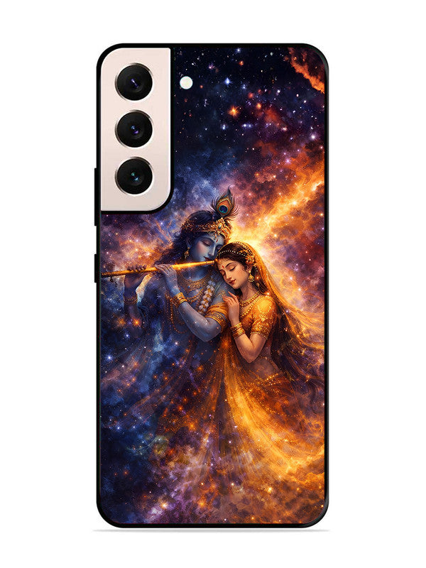 Samsung Galaxy S22 5G | 2D Metal | Radha Krishna Dancing on Flute | SM-S22-456