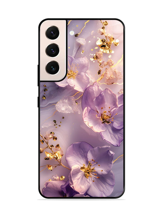 SAMSUNG GALAXY S22 5G Orchid with Golden Safron