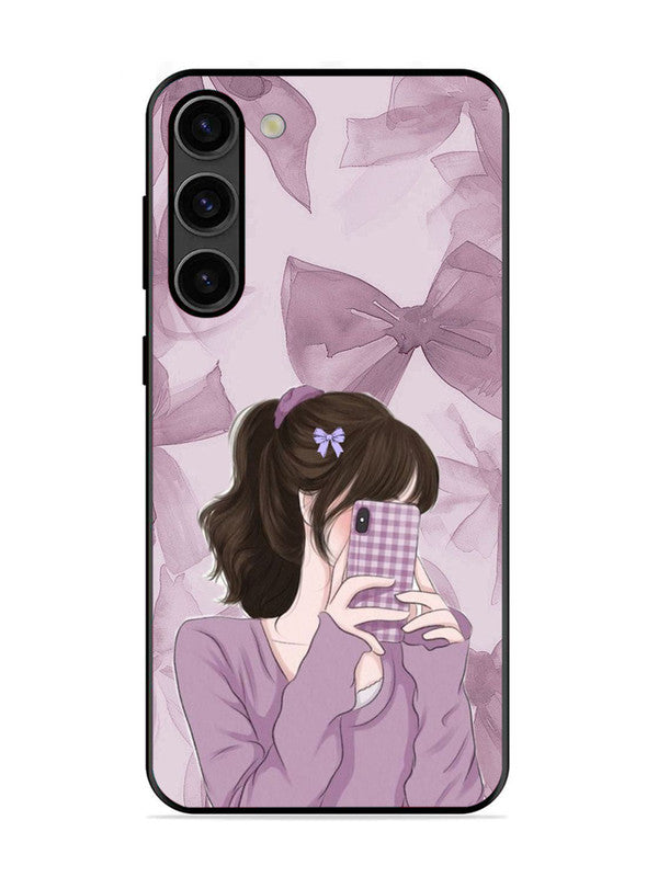Samsung Galaxy S23 5G Pinky Girl taking selfie