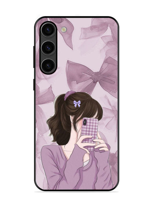 Samsung Galaxy S23 5G Pinky Girl taking selfie