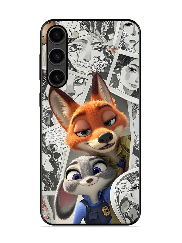 Samsung Galaxy S23 5G Cute Nick wilde and judy hopps