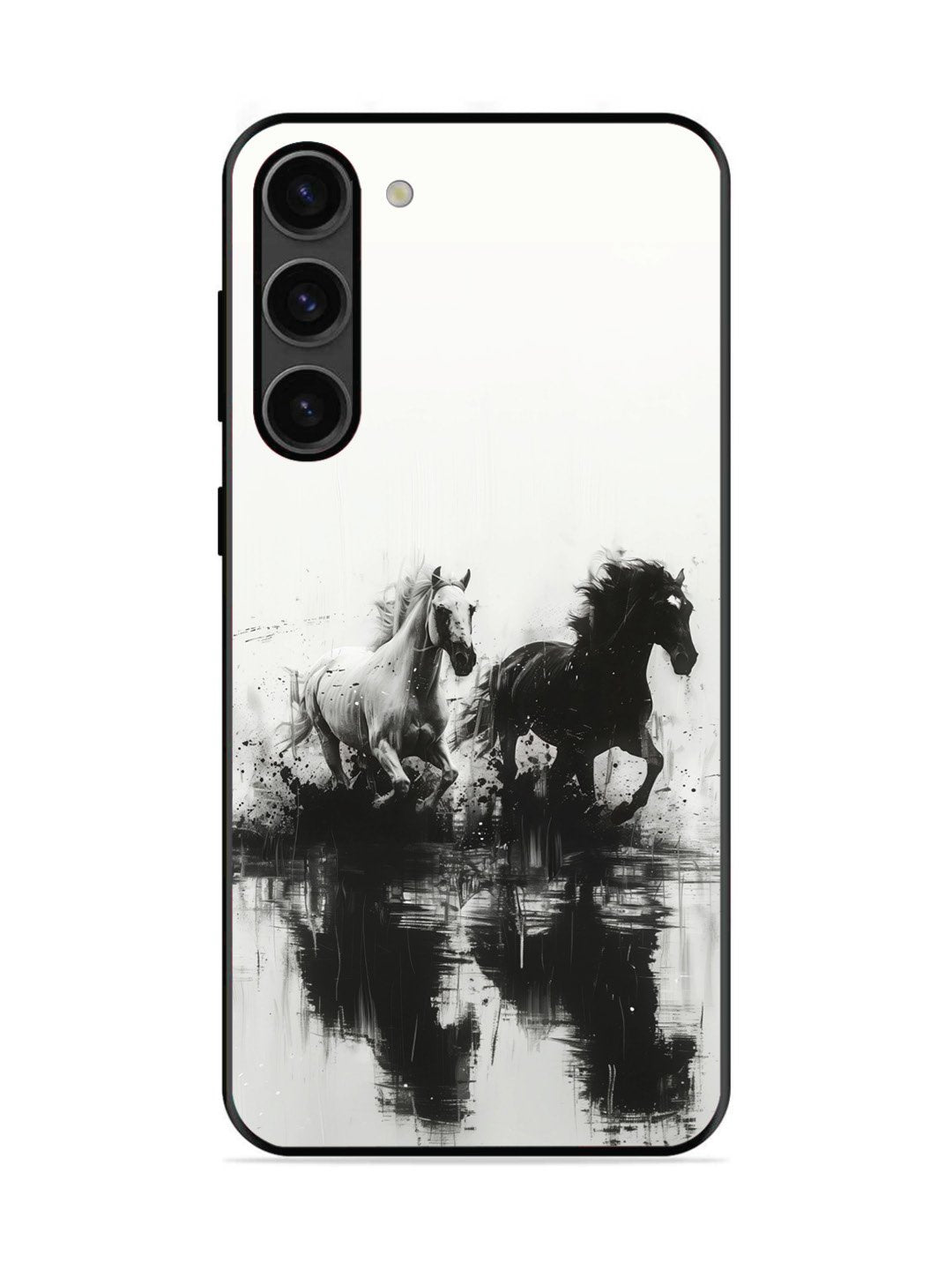 SAMSUNG GALAXY S23 PLUS 5G Black & White Horse