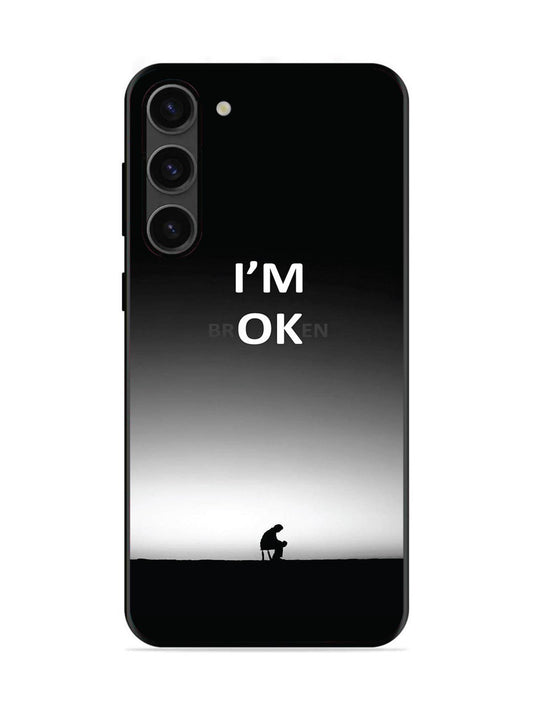 SAMSUNG GALAXY S23 PLUS 5G I'm Broken A man on Chair Alone