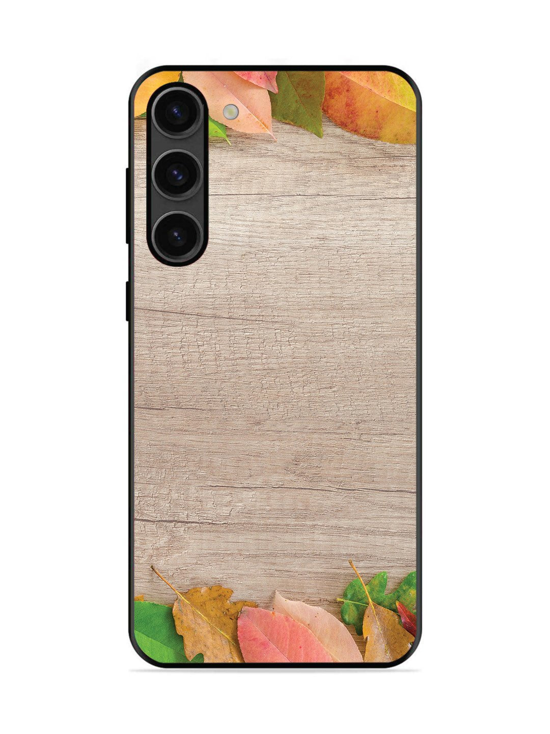 SAMSUNG GALAXY S23 PLUS 5G Autumn Leafs On Wooden Table