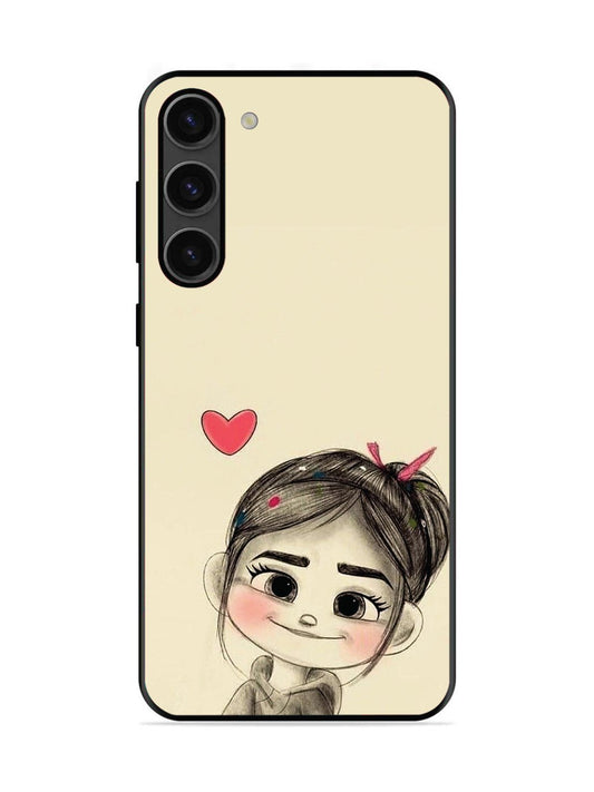 SAMSUNG GALAXY S23 PLUS 5G Cute Girl Looking at You