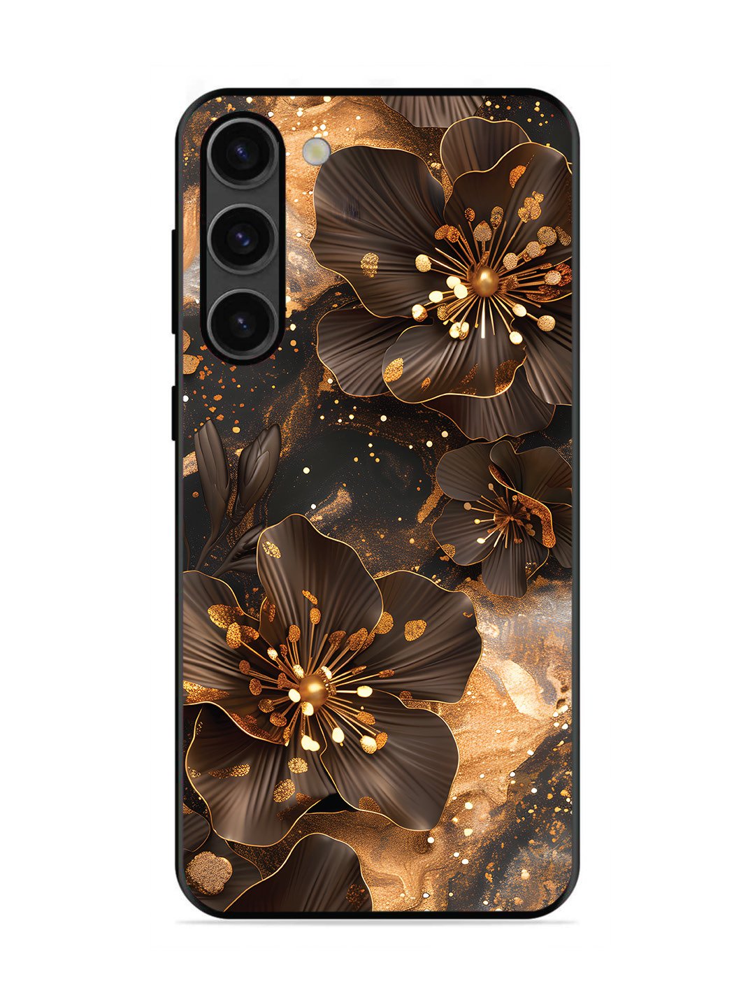 SAMSUNG GALAXY S23 5G Golden Flowars