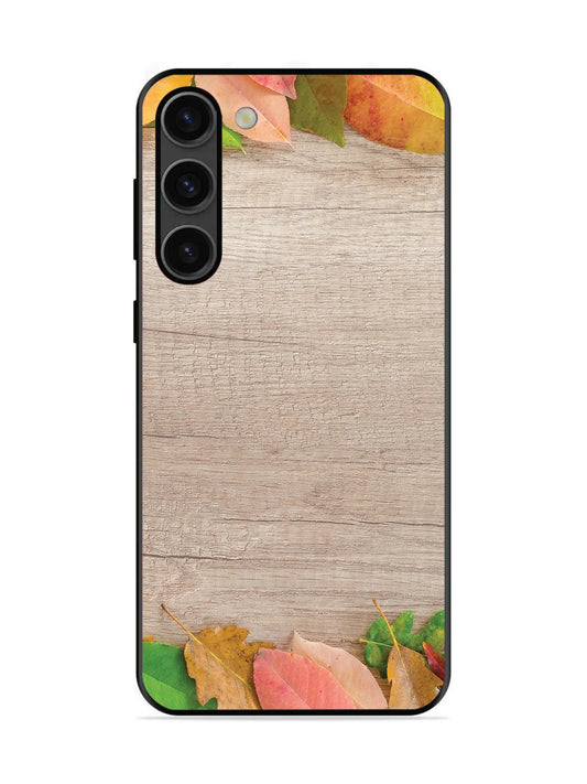 SAMSUNG GALAXY S23 5G Autumn Leafs On Wooden Table