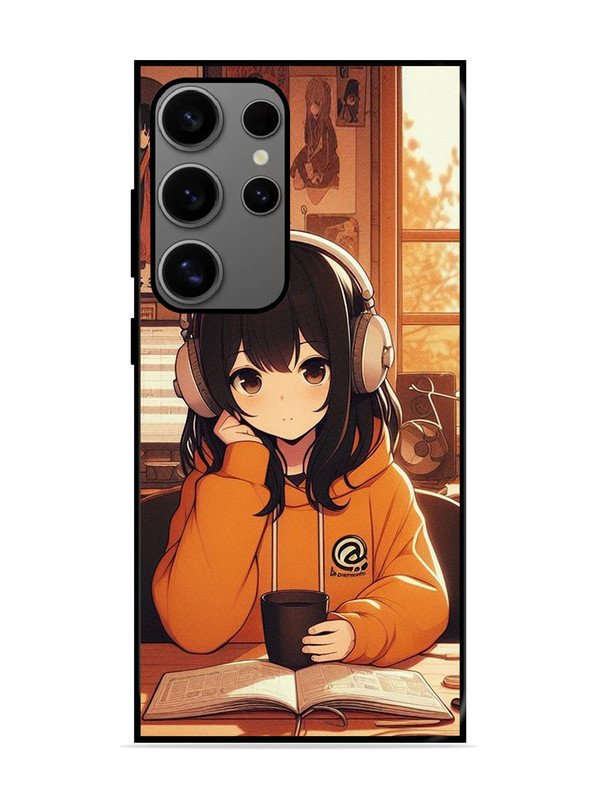 Samsung Galaxy S24 Ultra 5G Cute Girl listening Music