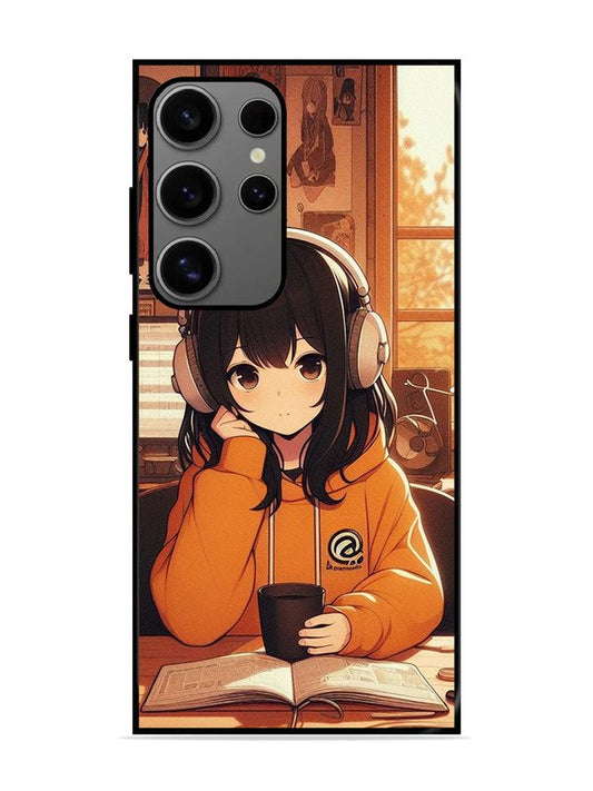 Samsung Galaxy S24 Ultra 5G Cute Girl listening Music