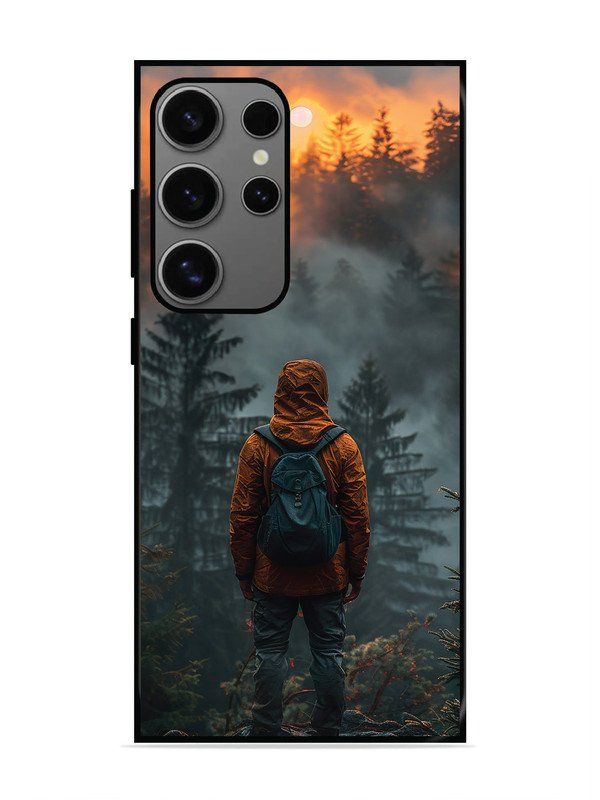 Samsung Galaxy S24 Ultra 5G Alone in Forest