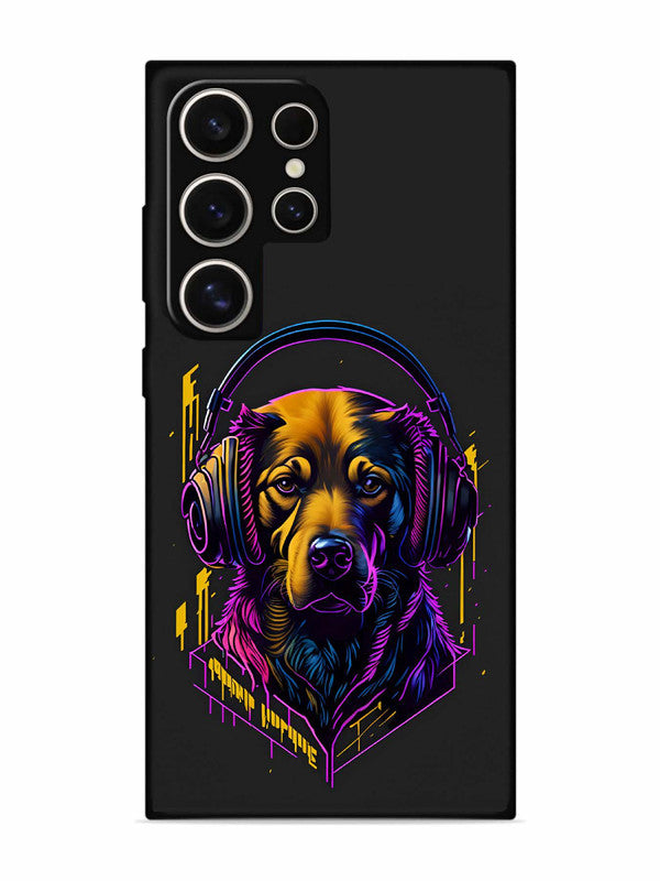 Samsung Galaxy S24 Ultra 5G Music Lover Dog
