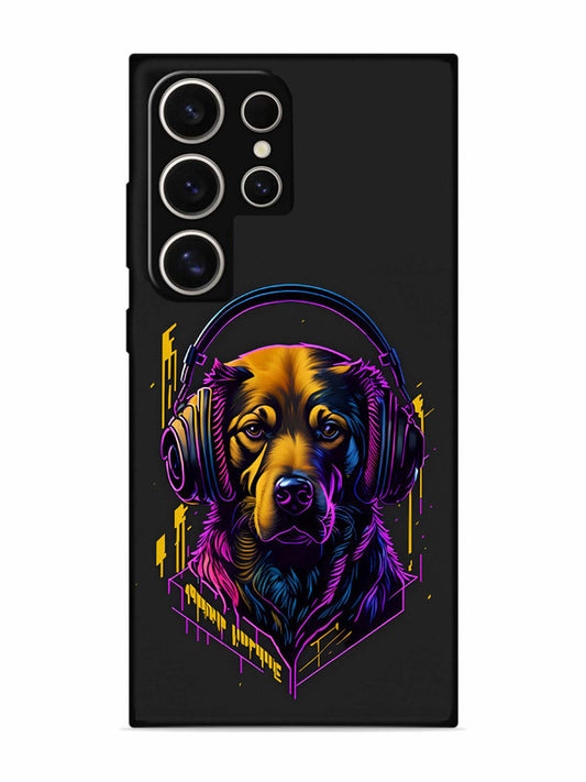 Samsung Galaxy S24 Ultra 5G Music Lover Dog
