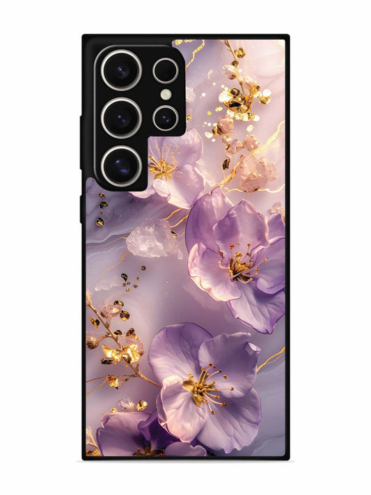 Samsung Galaxy S24 Ultra 5G Orchid with Golden Safron