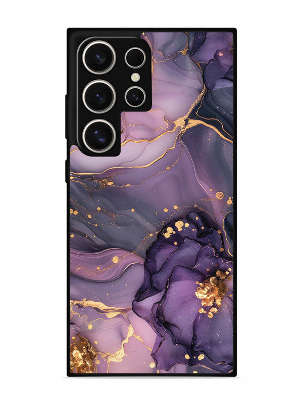 Samsung Galaxy S24 Ultra 5G Royal Orchid Theme Marble