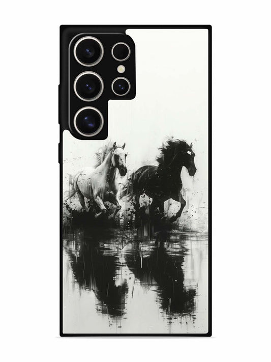 Samsung Galaxy S24 Ultra 5G Black & White Horse