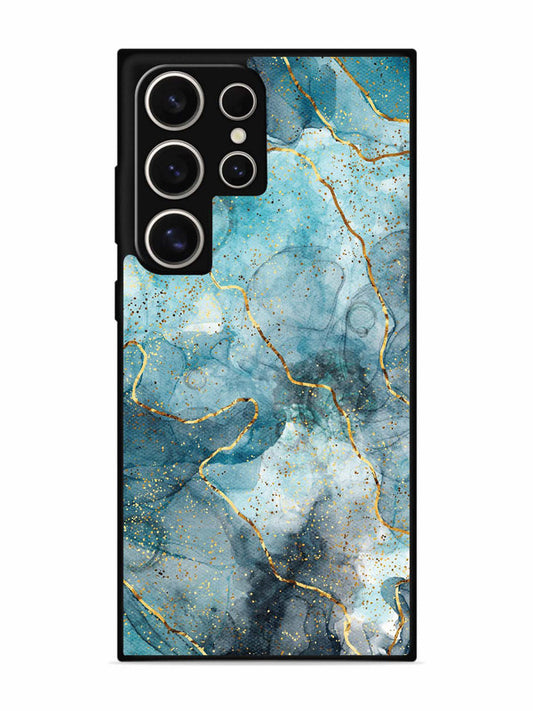 Samsung Galaxy S24 Ultra 5G Oceanic Golden Strip Marble