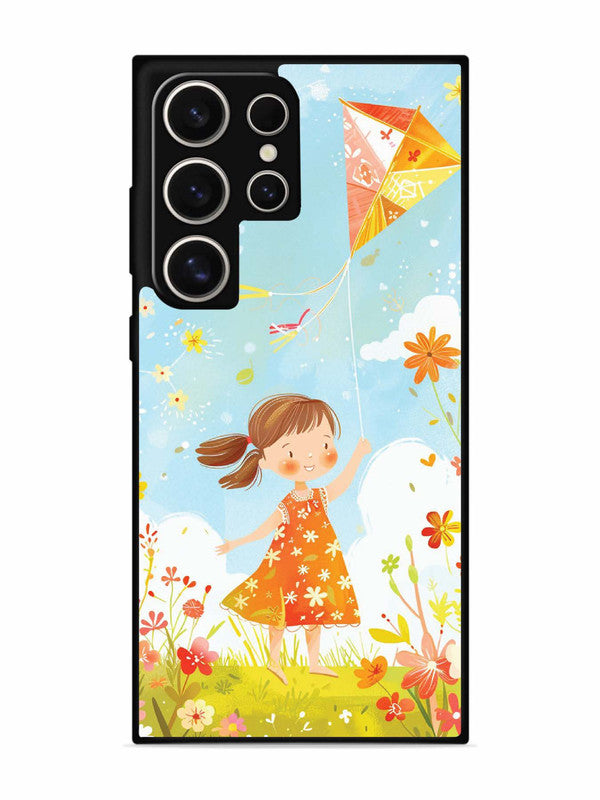 Samsung Galaxy S24 Ultra 5G Little Girl Kite Flying
