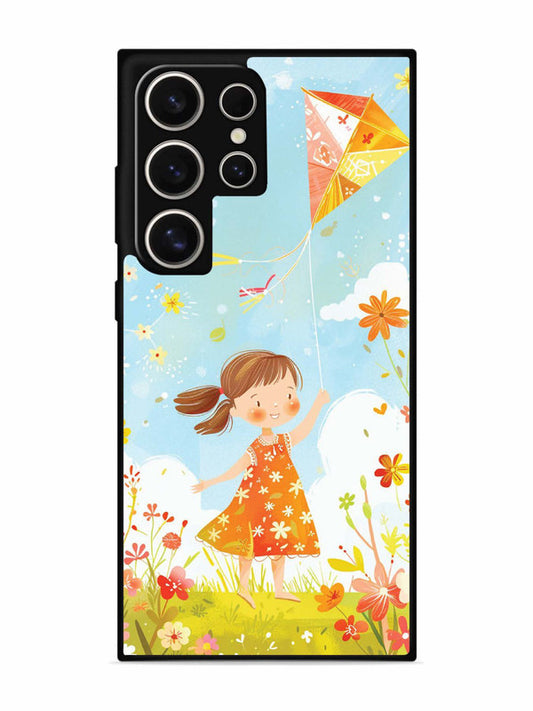 Samsung Galaxy S24 Ultra 5G Little Girl Kite Flying