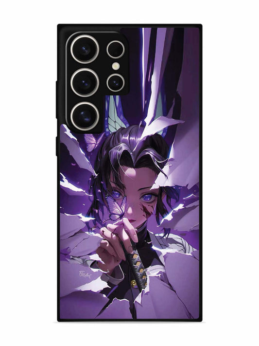Samsung Galaxy S24 Ultra 5G Purple Butterfly Hashira
