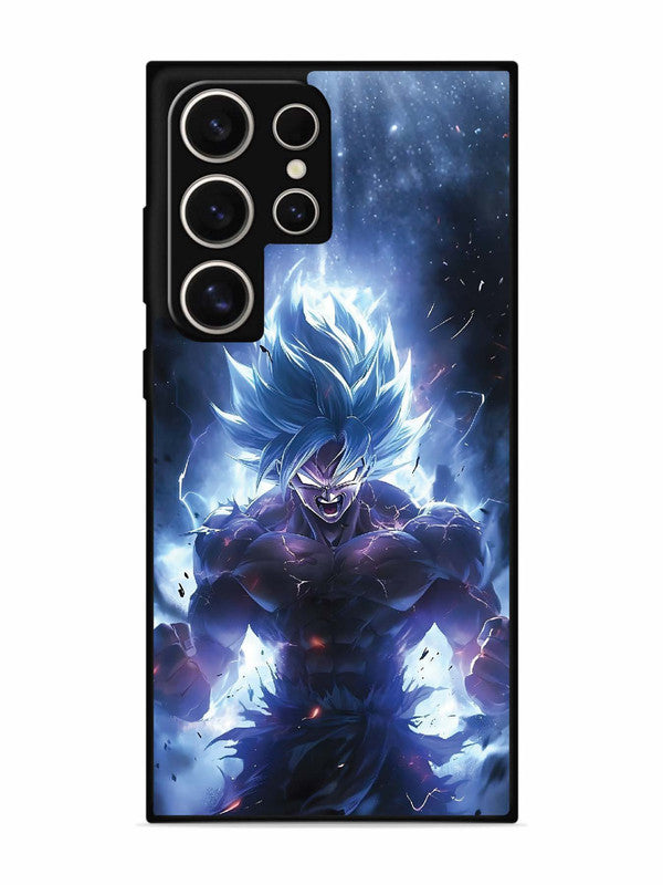 Samsung Galaxy S24 Ultra 5G Super Saiyan Blue and Angry
