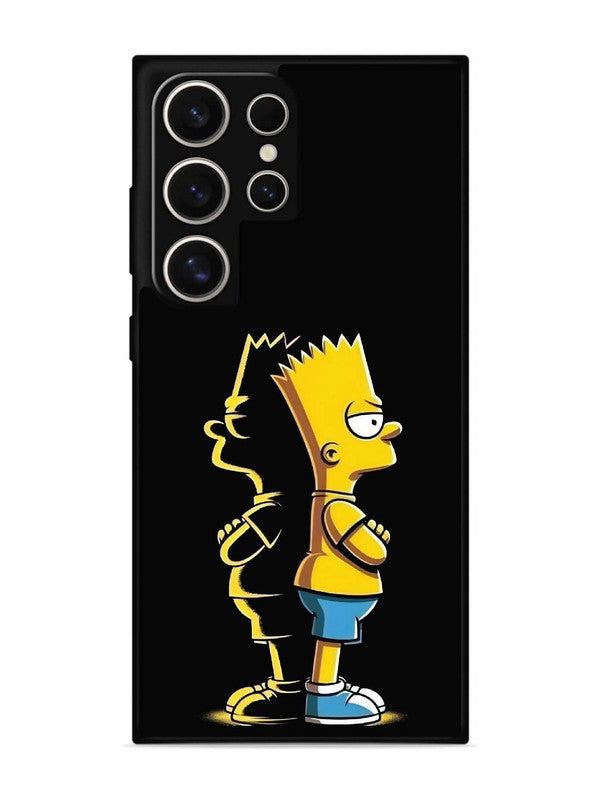 Samsung Galaxy S24 Ultra 5G Bart Simpson Shadow Edge