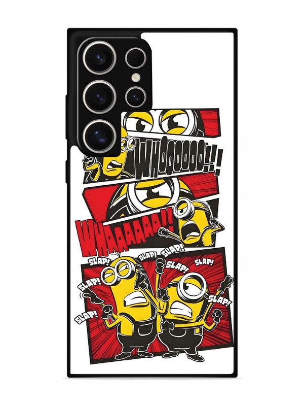 Samsung Galaxy S24 Ultra 5G Minions Comic Panel Action