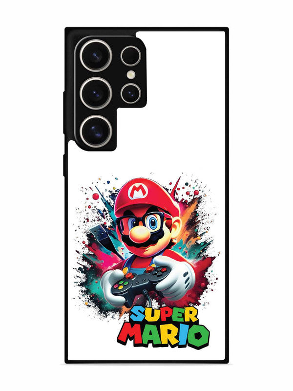 Samsung Galaxy S24 Ultra 5G Modern Mario Pro Gamer Splash