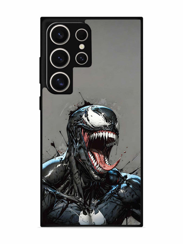Samsung Galaxy S24 Ultra 5G Venom Symbiote Grin Art