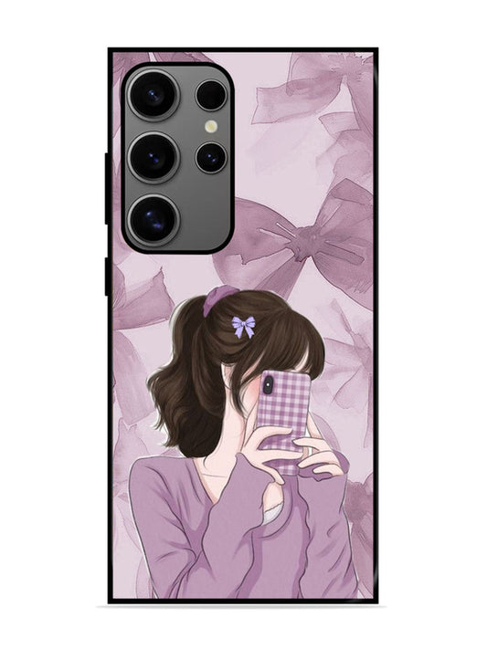 Samsung Galaxy S24 Ultra 5G Pinky Girl taking selfie
