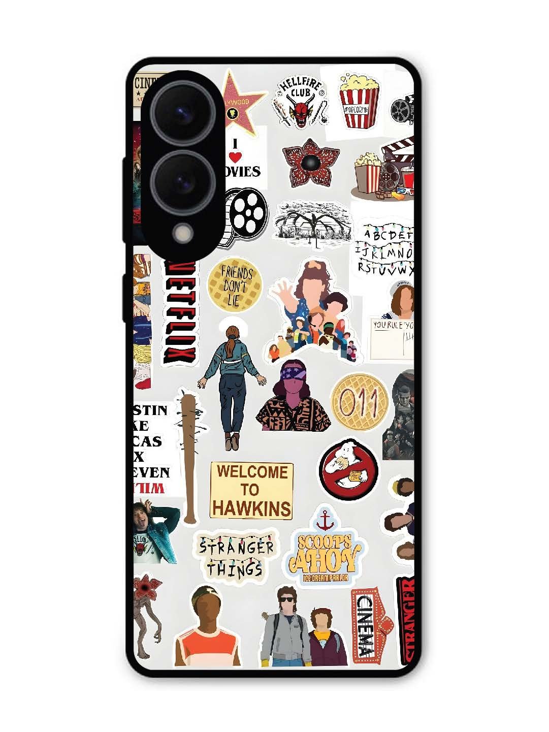 Samsung Galaxy S25 Edge Stranger Things Sticker 2