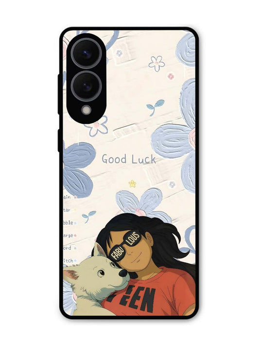 Samsung Galaxy S25 Edge | 2D Metal | Fabulous and Good Luck | SM-S25E-424