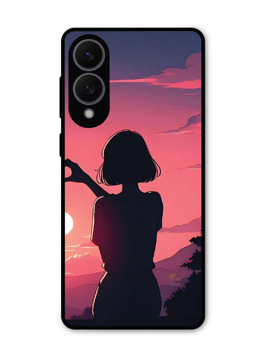 Samsung Galaxy S25 Edge Love Heart with Hand Girl