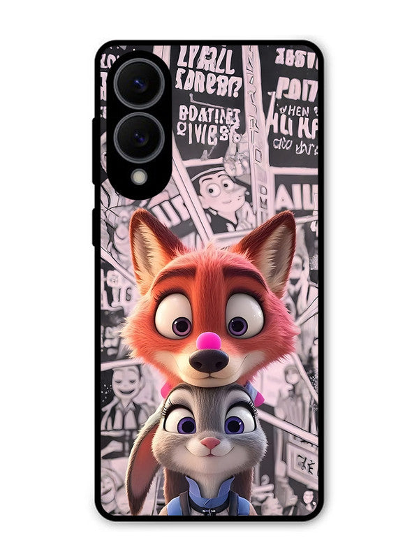 Samsung Galaxy S25 Edge Cute Nick wilde and judy hopps 2