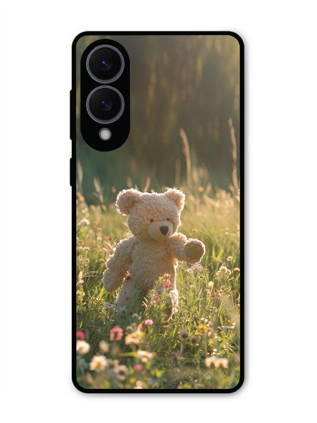 Samsung S25 Edge Teddy Bear Outdoors