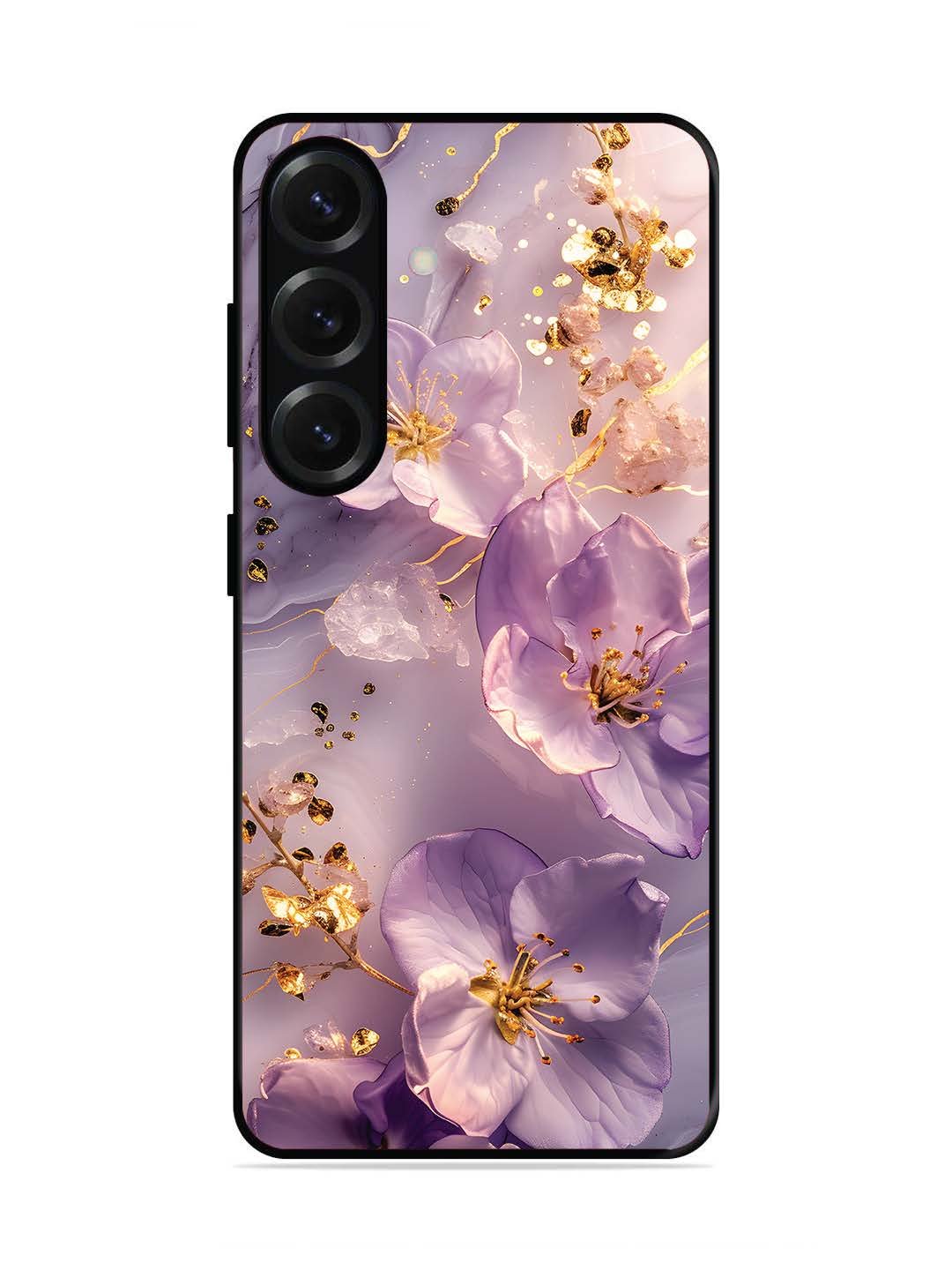 Samsung Galaxy S25 Plus Orchid with Golden Safron