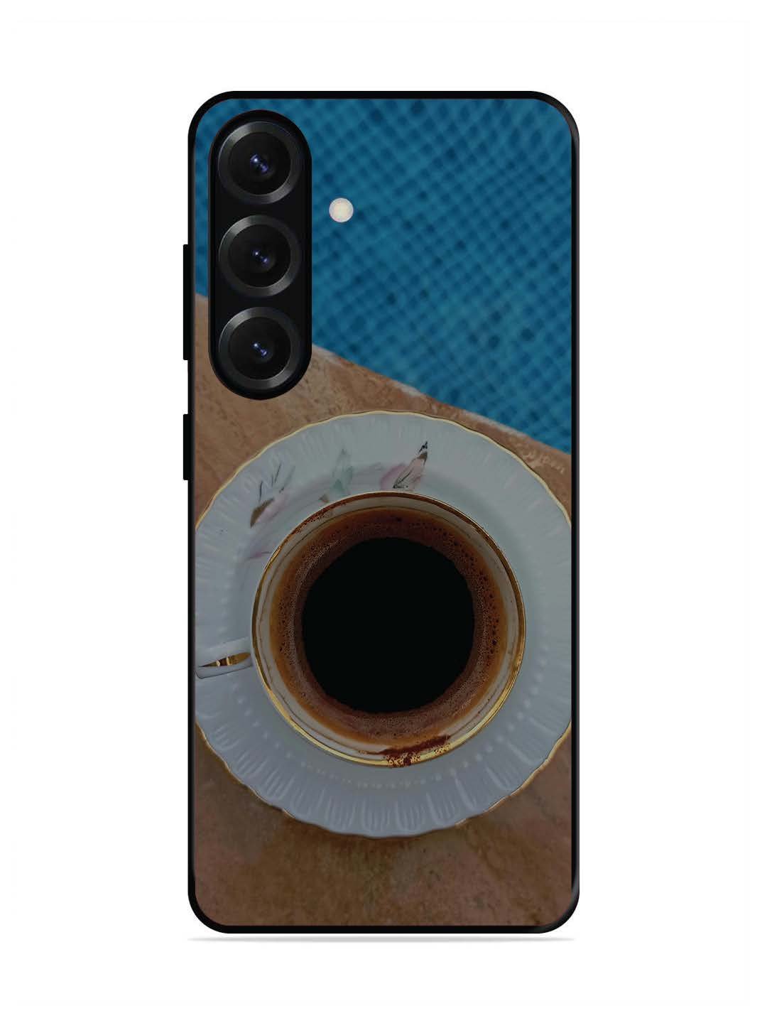 Samsung Galaxy S25 Plus Black Tea Cup Saucer
