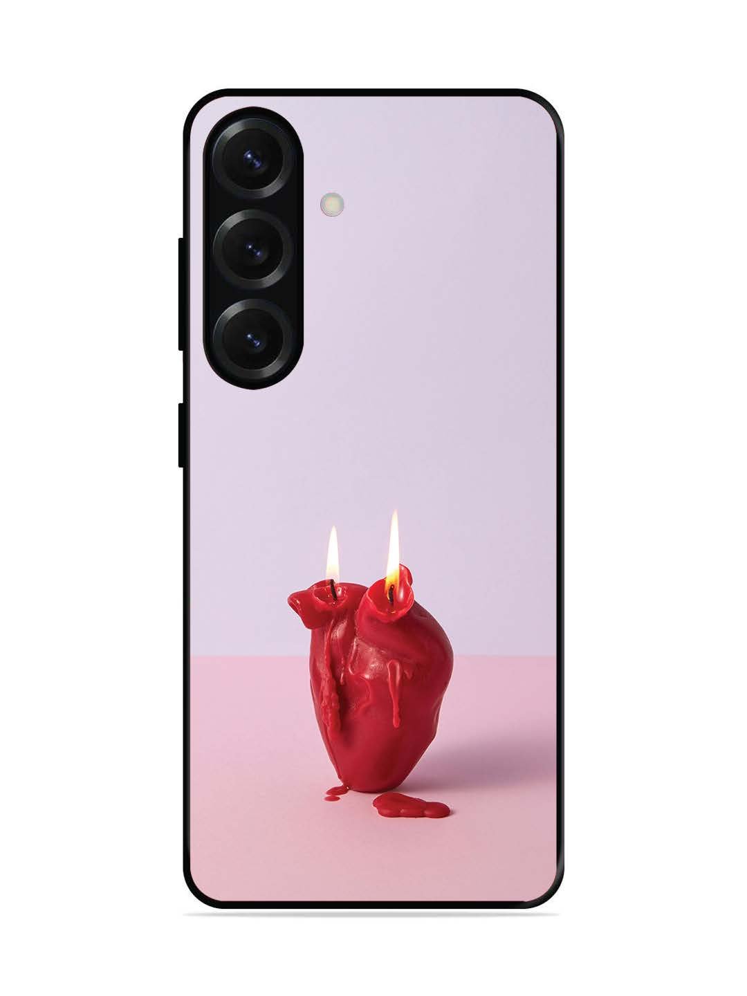 Samsung Galaxy S25 Plus A Lighted Heart Candle