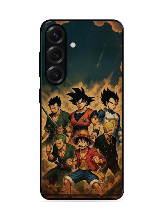 Samsung Galaxy S25 Plus OnePiece n Dragon Ball Z in one team