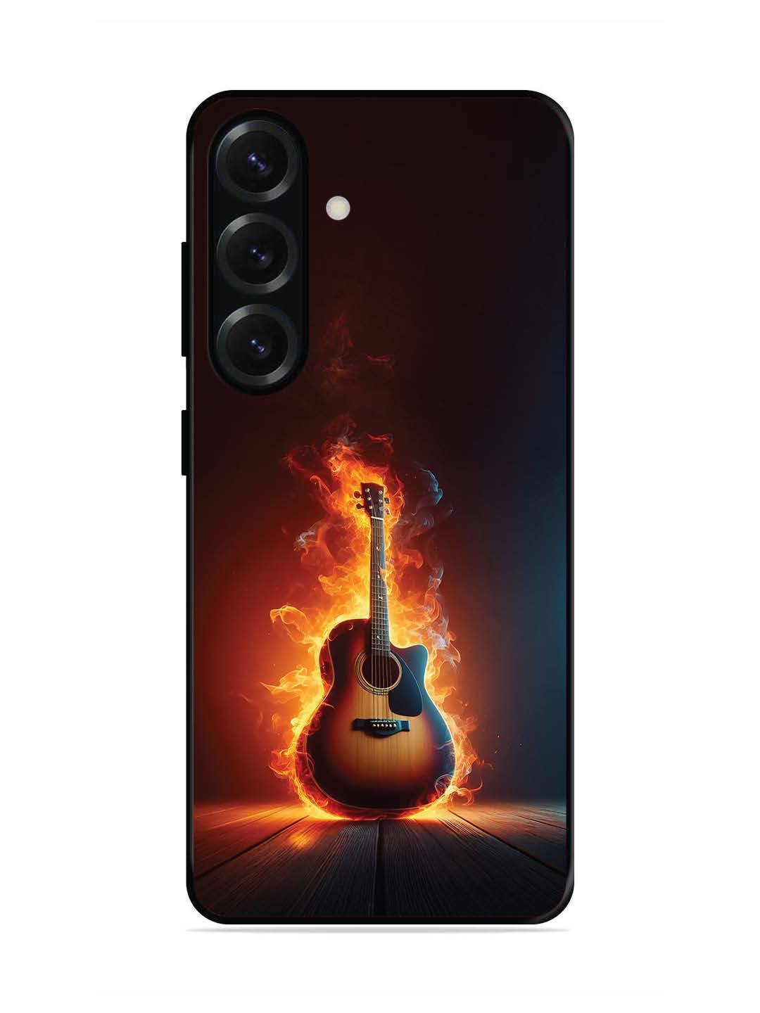 Samsung Galaxy S25 Plus Fire Acoustic Guitar Stage Passion
